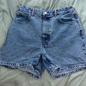Zara mom shorts size 10